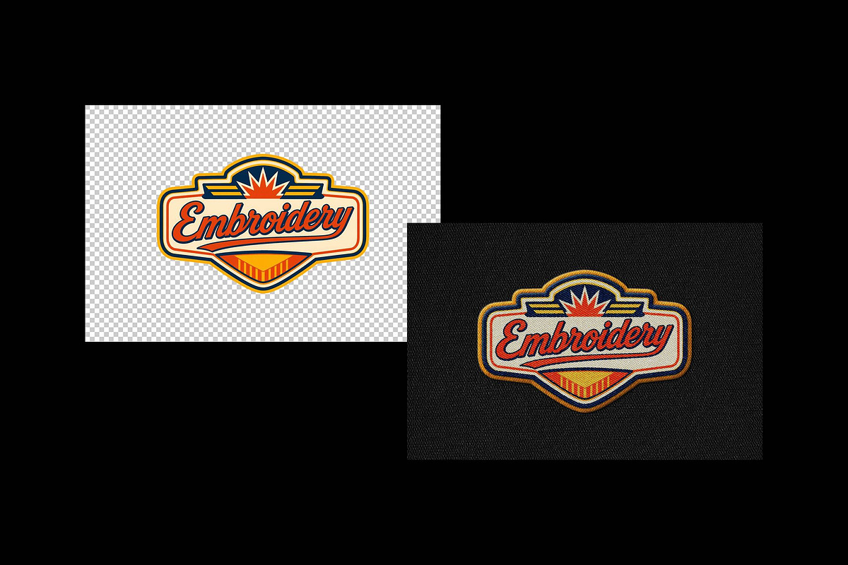 Embroidery Patch Mockup, a Layer Style Add-On by Design Squad (Photo 4 of 4)