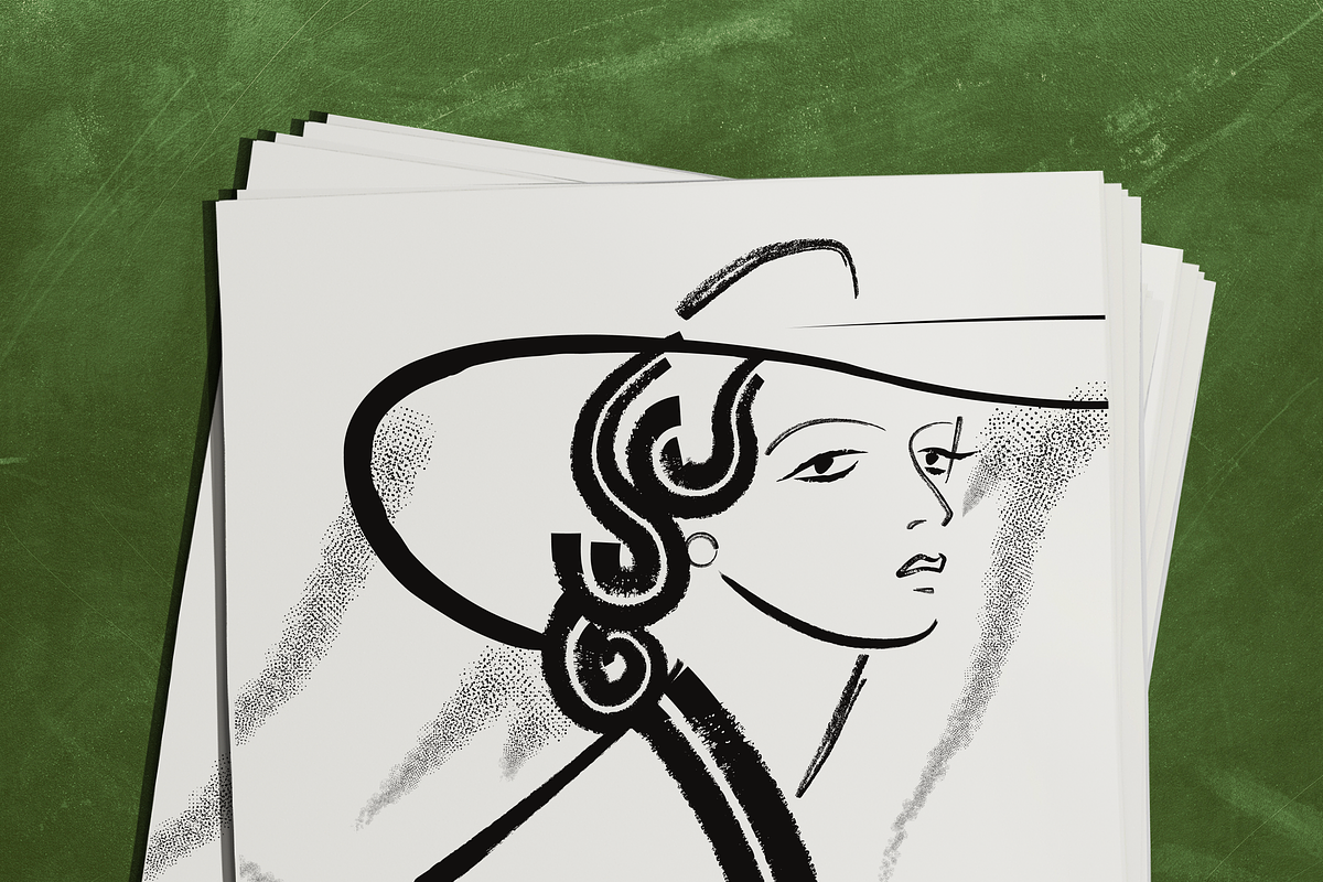 The Millinery Shop, a Person Illustration by Groovy Goods (Photo 7 of 9)
