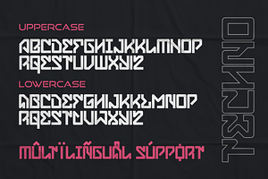 Synthetix - Futuristic Techno Font