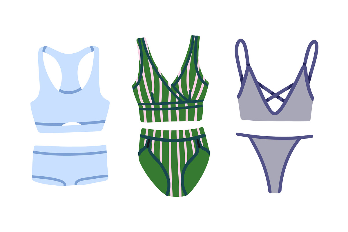 Modern women underwear, lingerie set, an Object Illustration by Good Studio (Photo 5 of 16)