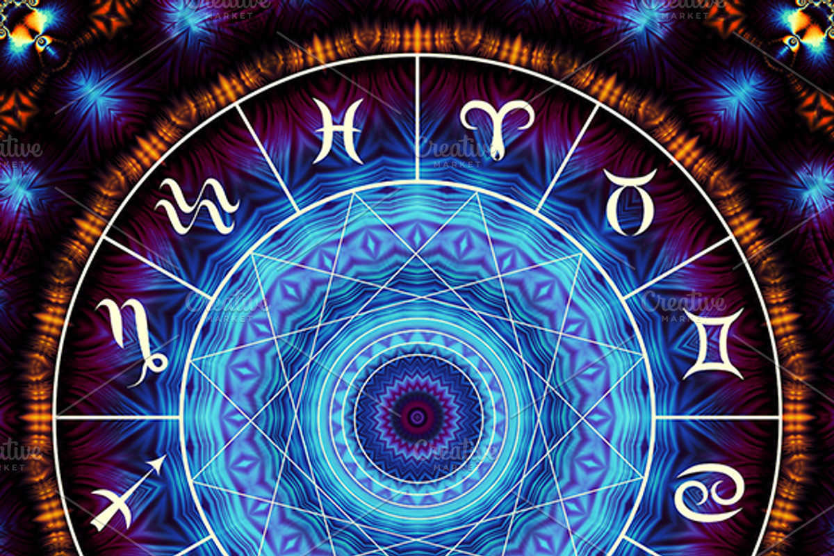 30 mystic zodiac signs circles, an Object Graphic by tkdesign (Photo 21 of 31)