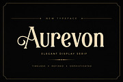 Aurevon – Elegant Serif Typeface, a Serif Font by Wow Magic (Thumbnail 1 of 4)