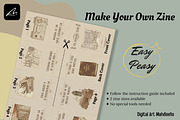 Dark Academia Affirmation Cards Zine, a Card Template by Digital Art Mahdiseño (Thumbnail 7 of 11)