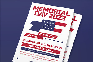 Memorial Day 2023 Flyer