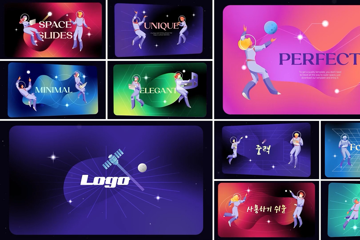 Space Scenes for Premiere Pro, a Templates & Theme by 2dfx (Photo 1 of 2)