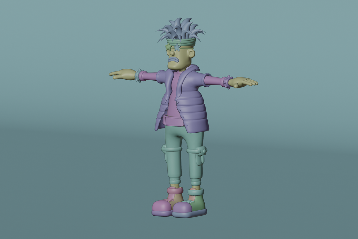 Rockstar 3D Character Pack, a Characters & Person 3D Model by Dudukbersama (Photo 3 of 5)