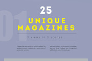 [25] UNIQUE MAGAZINES MOCKUPS/rivet, a Print Template by Creatoom (Thumbnail 2 of 8)