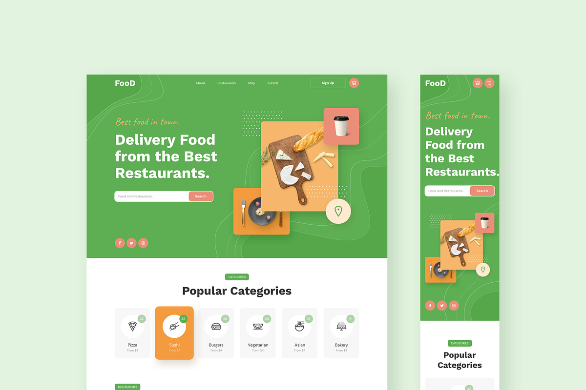 FIVE - Responsive Templates, a Landing Page Template by laaqiq (Photo 15 of 18)