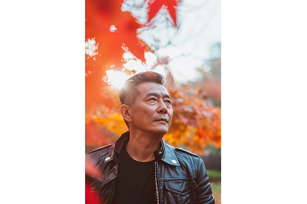 Middle aged Asian male model, a Nature Photo by Lermont51