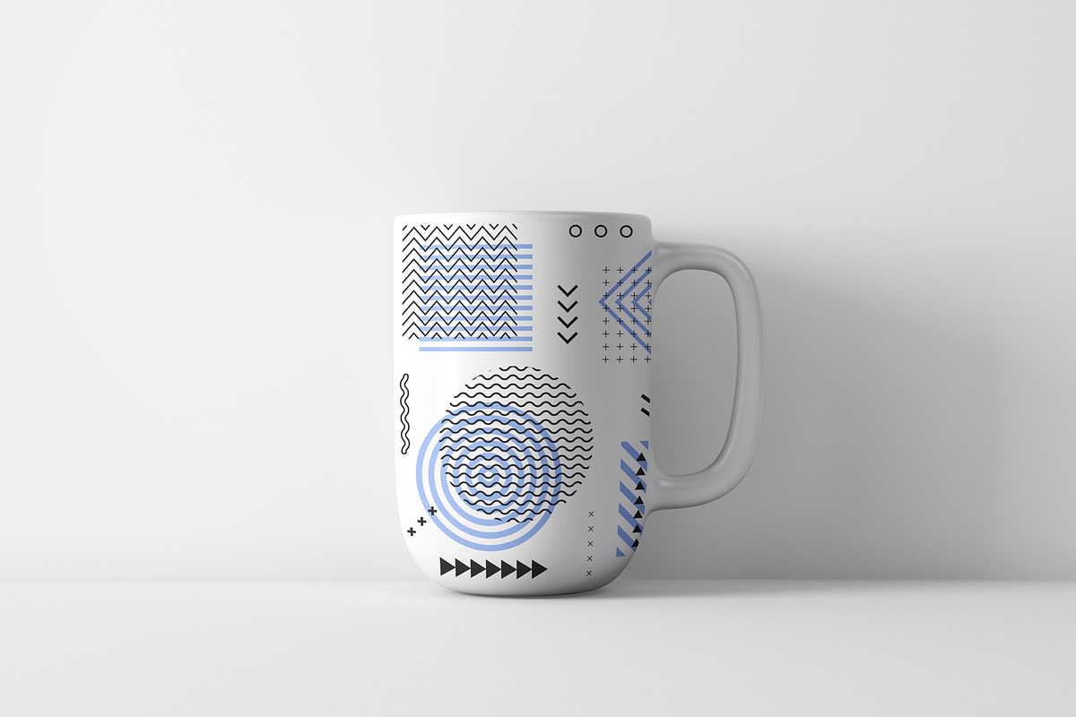 Memphis pattern geometric shapes., a Pattern Graphic by craftlove (Photo 3 of 3)