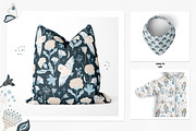 Mysterious Garden graphic collection, a Pattern Graphic by solmariart (Thumbnail 8 of 10)