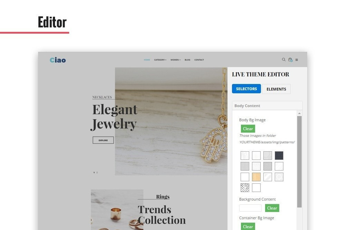 Leo Ciao Responsive Prestashop, a Bootstrap Template by LeoTheme (Photo 3 of 6)