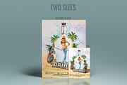 Summer Party Flyers Bundle, a Flyer Template by CREATIVE DUDE (Thumbnail 10 of 18)