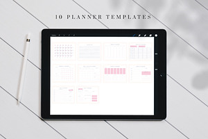 HORIZONTAL CANVA PLANNERS