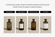 Cosmetic Glass Bottle Mockup, a Packaging Mockup by Digital Asset Co (Thumbnail 3 of 4)