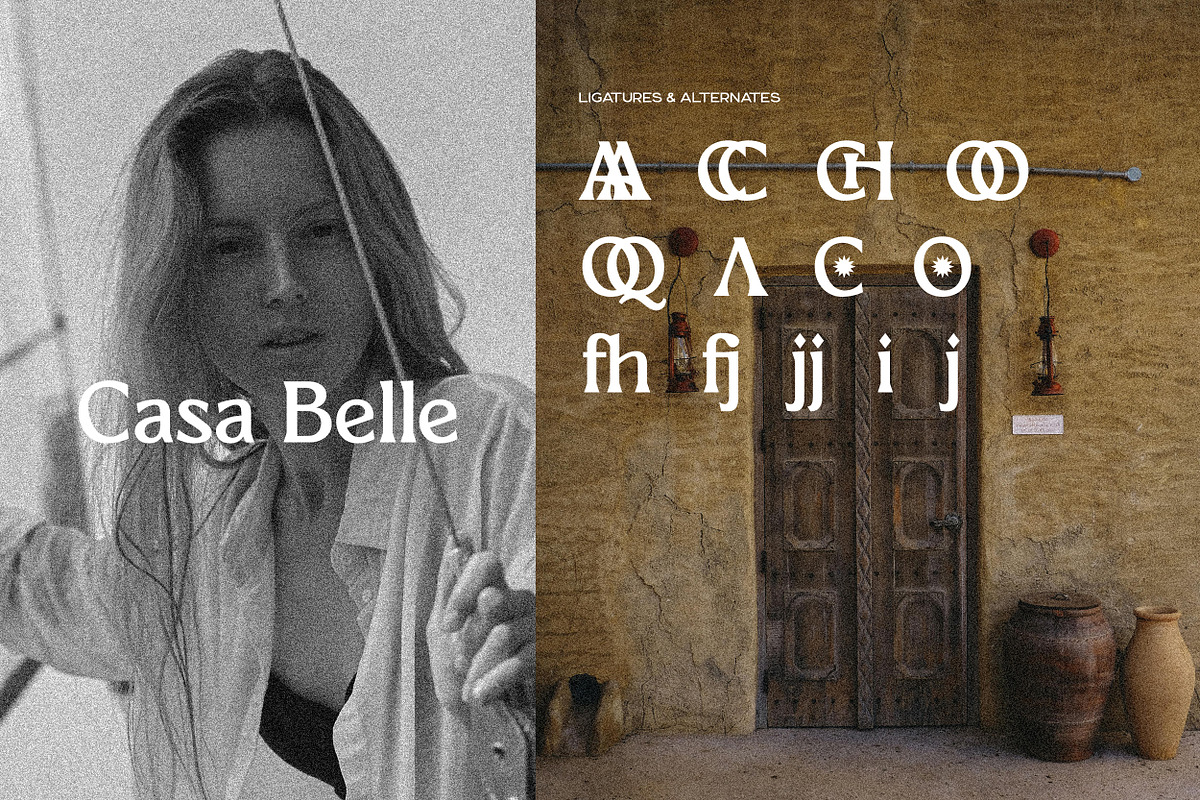 El Pacre Display Font, a Serif Font by Hishand Studio (Photo 2 of 10)