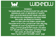 FRACTAL CONSCIOUSNESS font, a Slab Serif Font by weknow (Thumbnail 6 of 8)