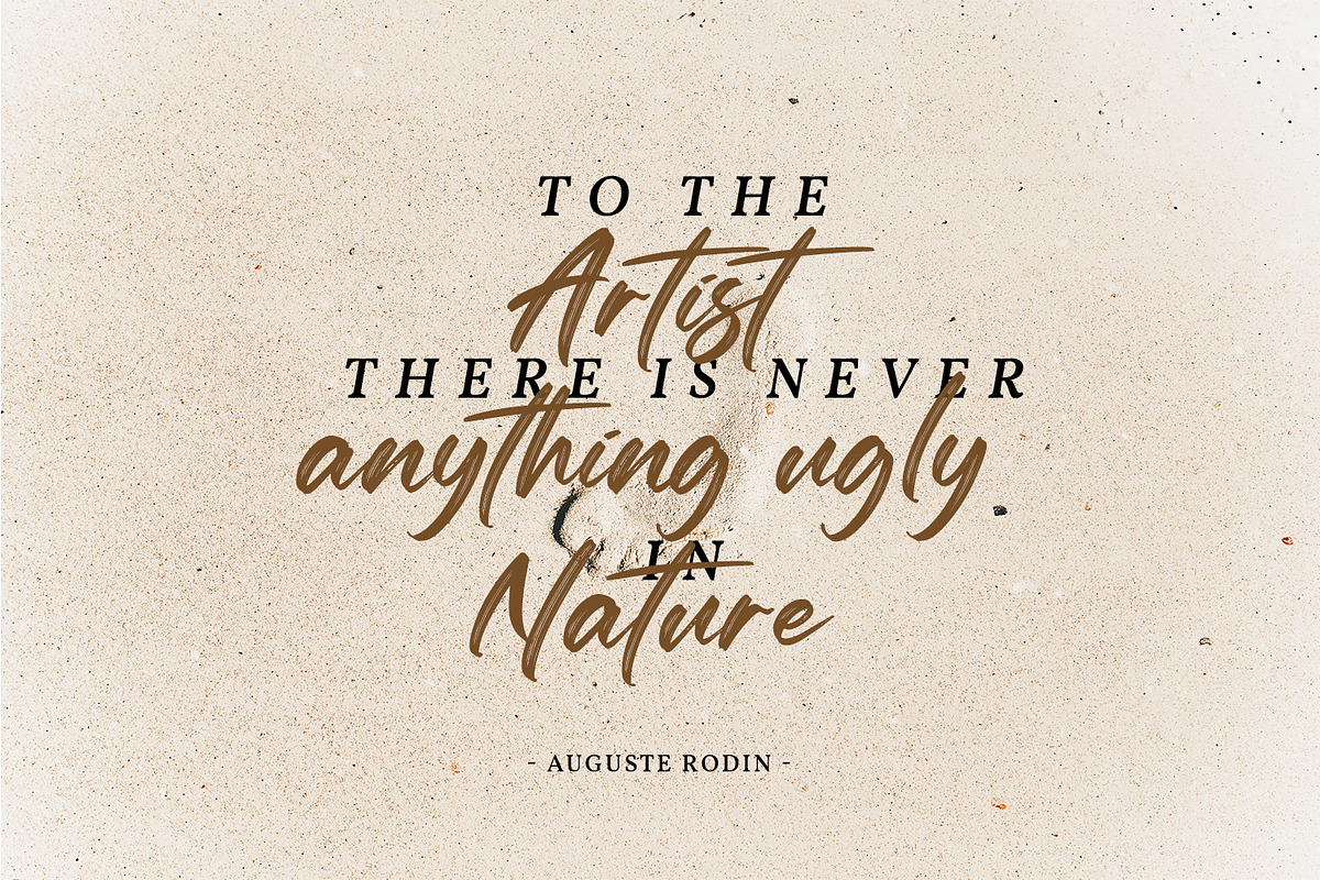 Shall Blossom-Lovely Brush Font, a Script Font by din-studio.com (Photo 10 of 10)
