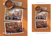 Two A5 Watercolor Paper Mockup, a Product Mockup by Custom Scene (Thumbnail 8 of 10)