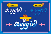 Populars - Stylist Retro Font, a Script Font by Burntilldead (Thumbnail 3 of 14)