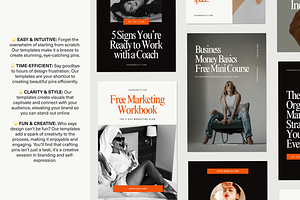 Luxury Canva Pinterest Templates