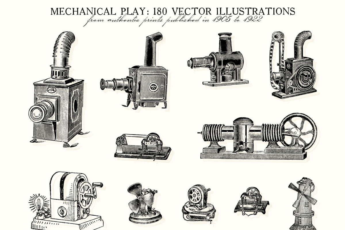 Mechanical Play: 180 Vintage Toys, an Illustration by Unember (Photo 6 of 7)