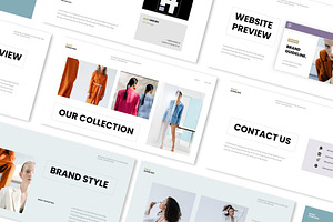 Minimalist Brand Guideline Powerpoin