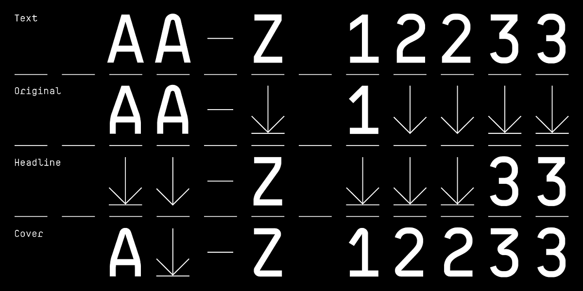 BB Manual Mono™ (Pro), a Sans Serif Font by Bold Studio (Photo 10 of 19)