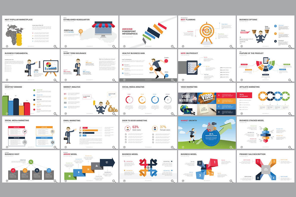Excelsior Keynote Template, a Presentation Template by DesignCorner (Photo 3 of 5)