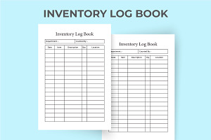 Inventory Notebook KDP Interior