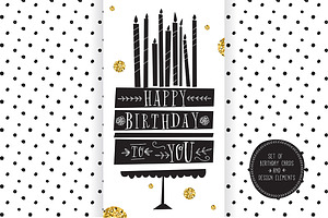 Birthday Cards and Design Elements