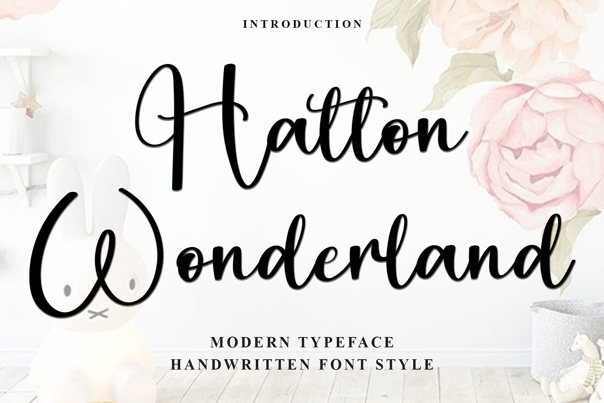 Hatton Wonderland, a Handwritten Font by FreshTypeINK (Photo 1 of 9)