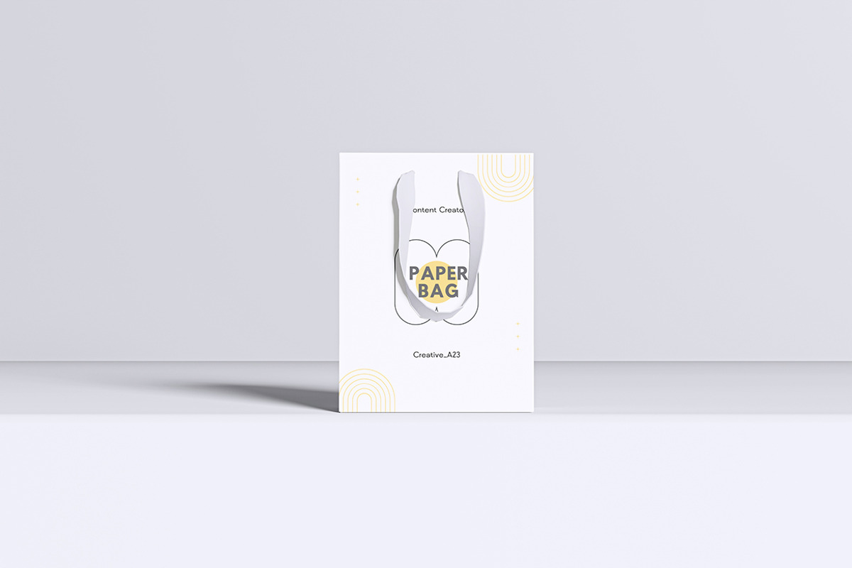 Paper Bag Mockup Set, a Packaging Mockup by Creative_A23 (Photo 4 of 4)