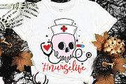 Halloween Nurse Sublimation Bundle, a Graphic by craftartstudio (Thumbnail 4 of 7)