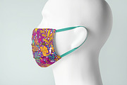 Face Mask Mock-up, a Mask Mockup by zippypixelstudio (Thumbnail 11 of 16)