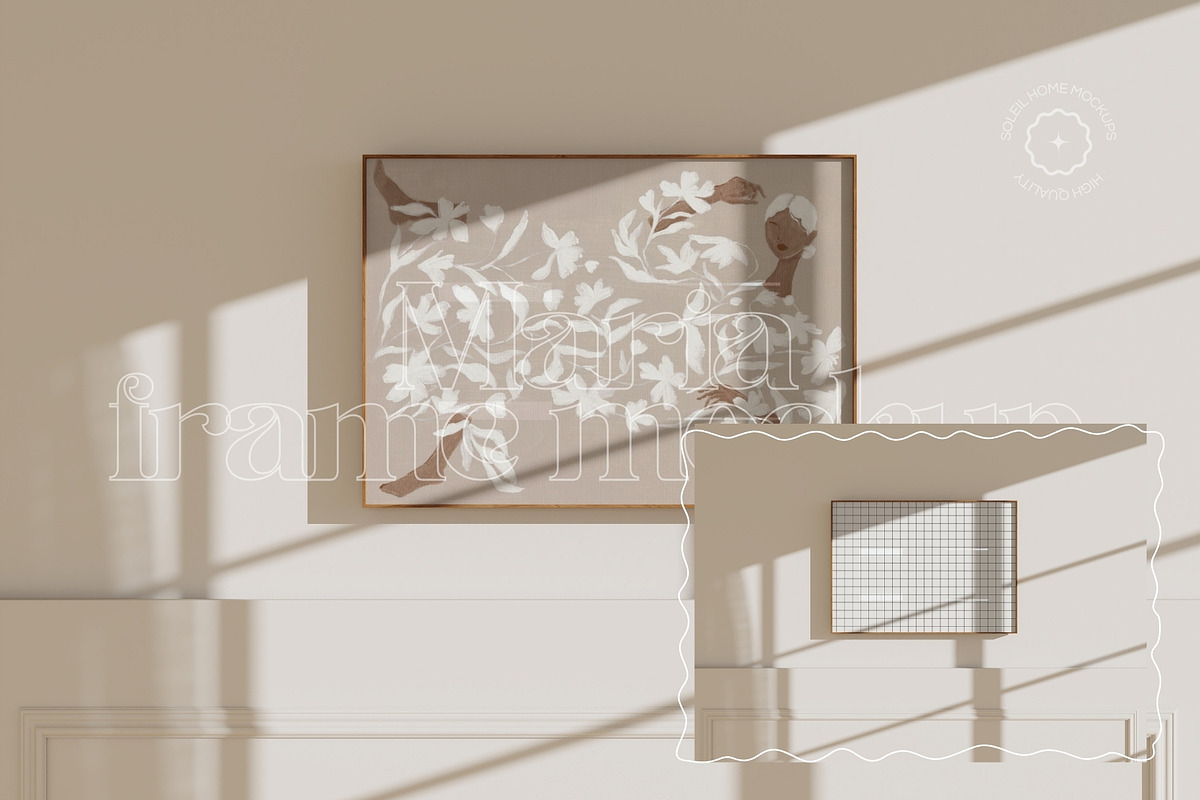 MARIA | Minimalist Frame Mockup Set, a Household Mockup by SoleilHomeMockups (Photo 7 of 16)