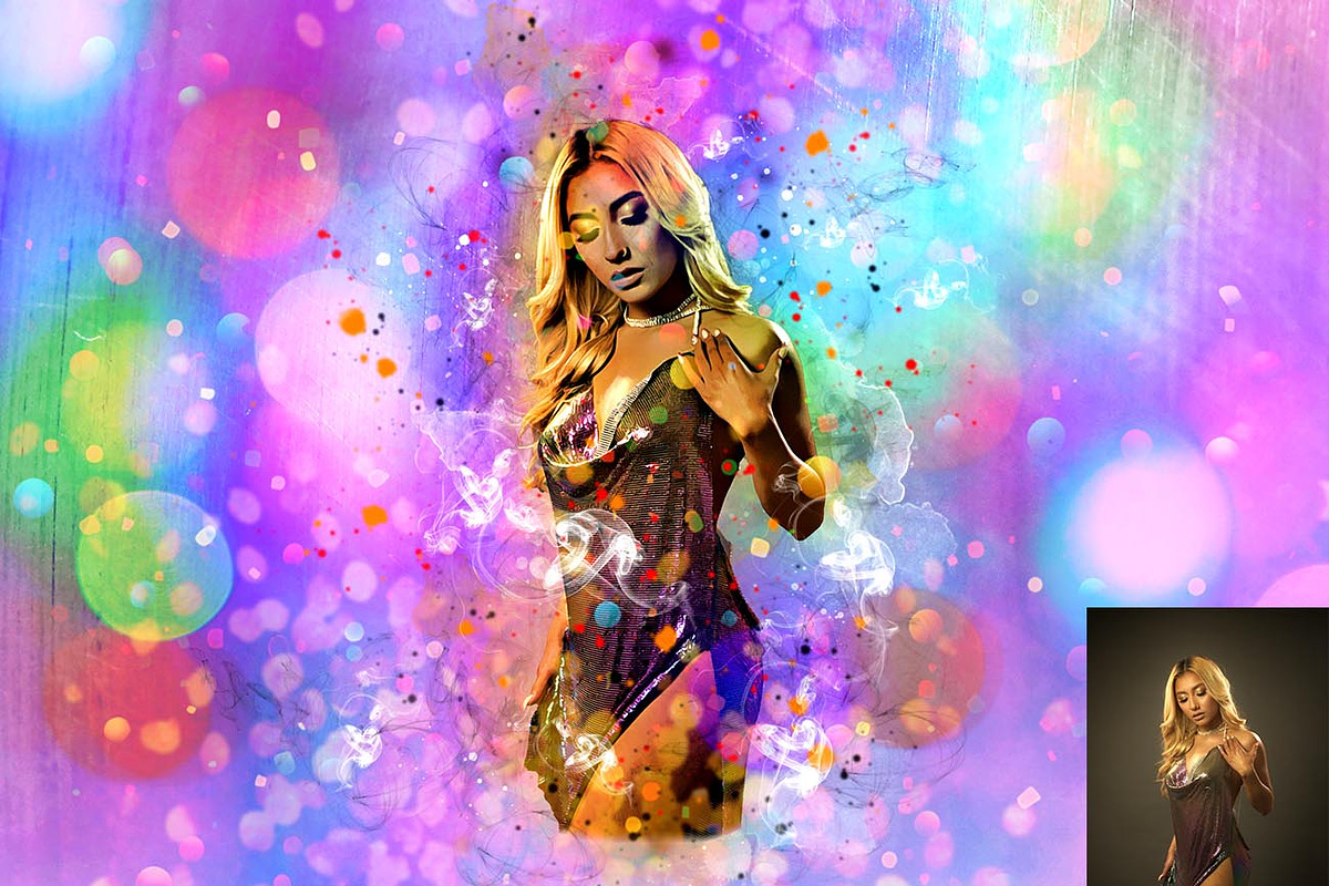 Rainbow Shine Effect Ps Action, an Action Add-On by Studio Retouch (Photo 5 of 10)