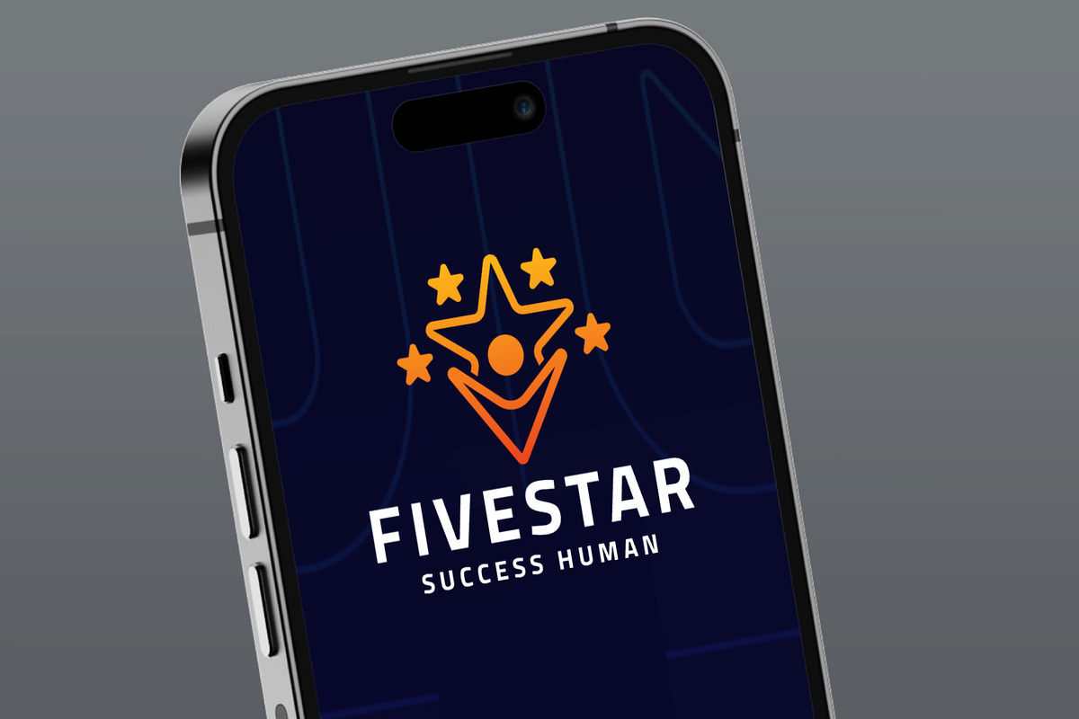 Five Star - Success Human Logo, a Branding & Logo Template by Design_Planet (Photo 1 of 4)