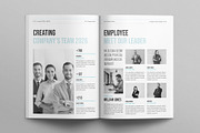 Company Profile & Report Template, a Brochure Template by E-Type (Thumbnail 4 of 13)