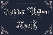 Kimberly Script, a Script Font by Rotterlab Studio (Thumbnail 4 of 14)