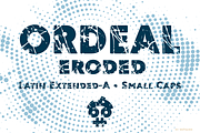 Ordeal Eroded, a Sans Serif Font by deFharo (Thumbnail 2 of 6)