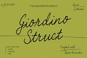 GIordino Struct, a Handwritten Font by Struggle Studio (Thumbnail 1 of 10)