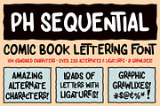 PH Sequential, a Sans Serif Font by Artcore Supply Co. (Thumbnail 1 of 6)