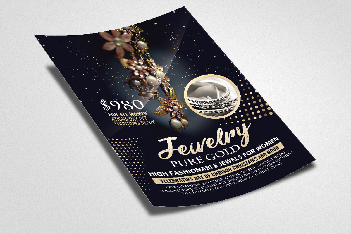 Jewelry Shop Flyer/Poster, a Templates & Theme by Business Flyers (Photo 2 of 2)