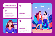 Women Day Illustrations Set, a Person Illustration by Brickclay (Thumbnail 2 of 13)