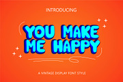 Holy Sweet - Groovy Font, a Handwritten Font by Densu Creative (Thumbnail 2 of 6)