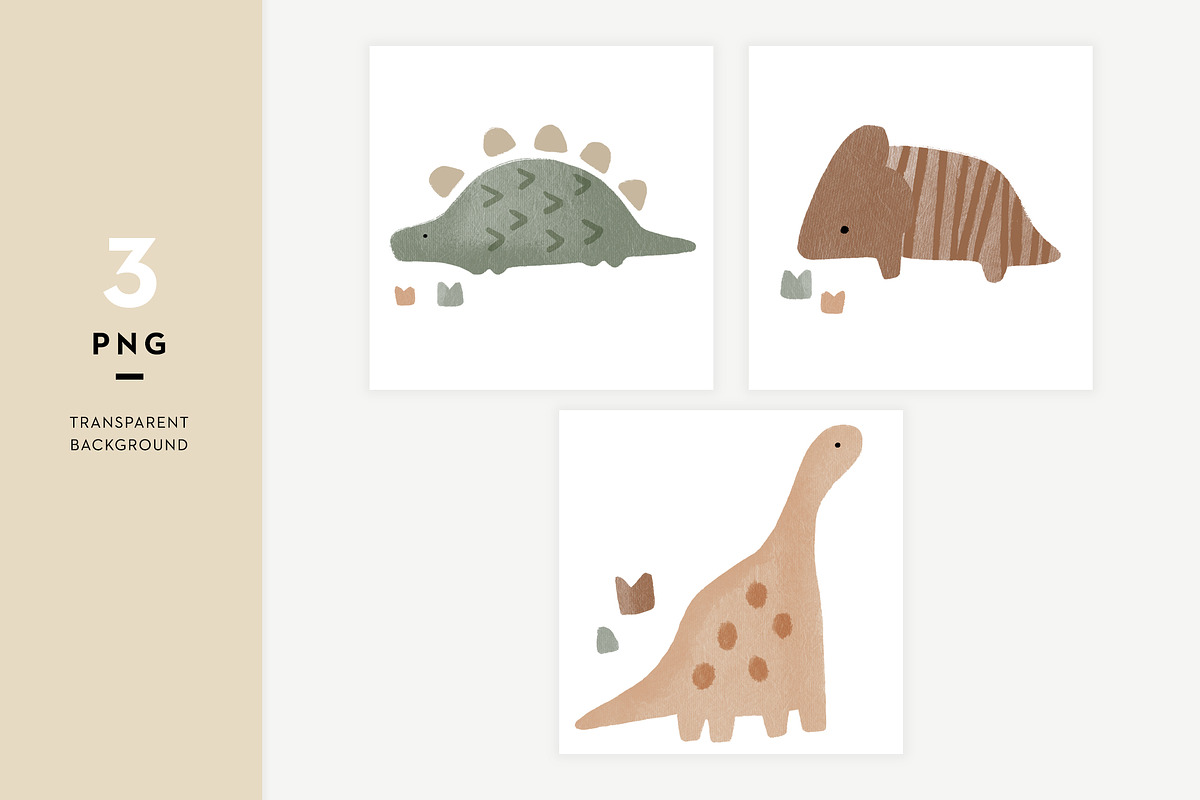 Dinosaurs, a Pattern Graphic by Muriel Petitpattern (Photo 4 of 6)