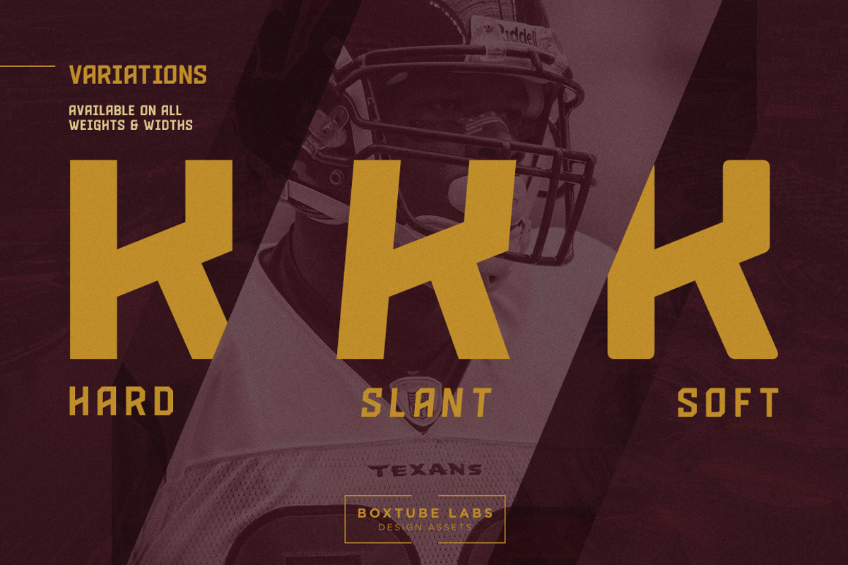 Kensmark - Display Font, a Sans Serif Font by BoxTube Labs (Photo 3 of 6)