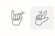 Animated Hand Icons, a Duotone Icon by Prosymbols (Thumbnail 11 of 12)
