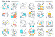Color line icons, an Outline Icon by Howcolour (Thumbnail 17 of 32)